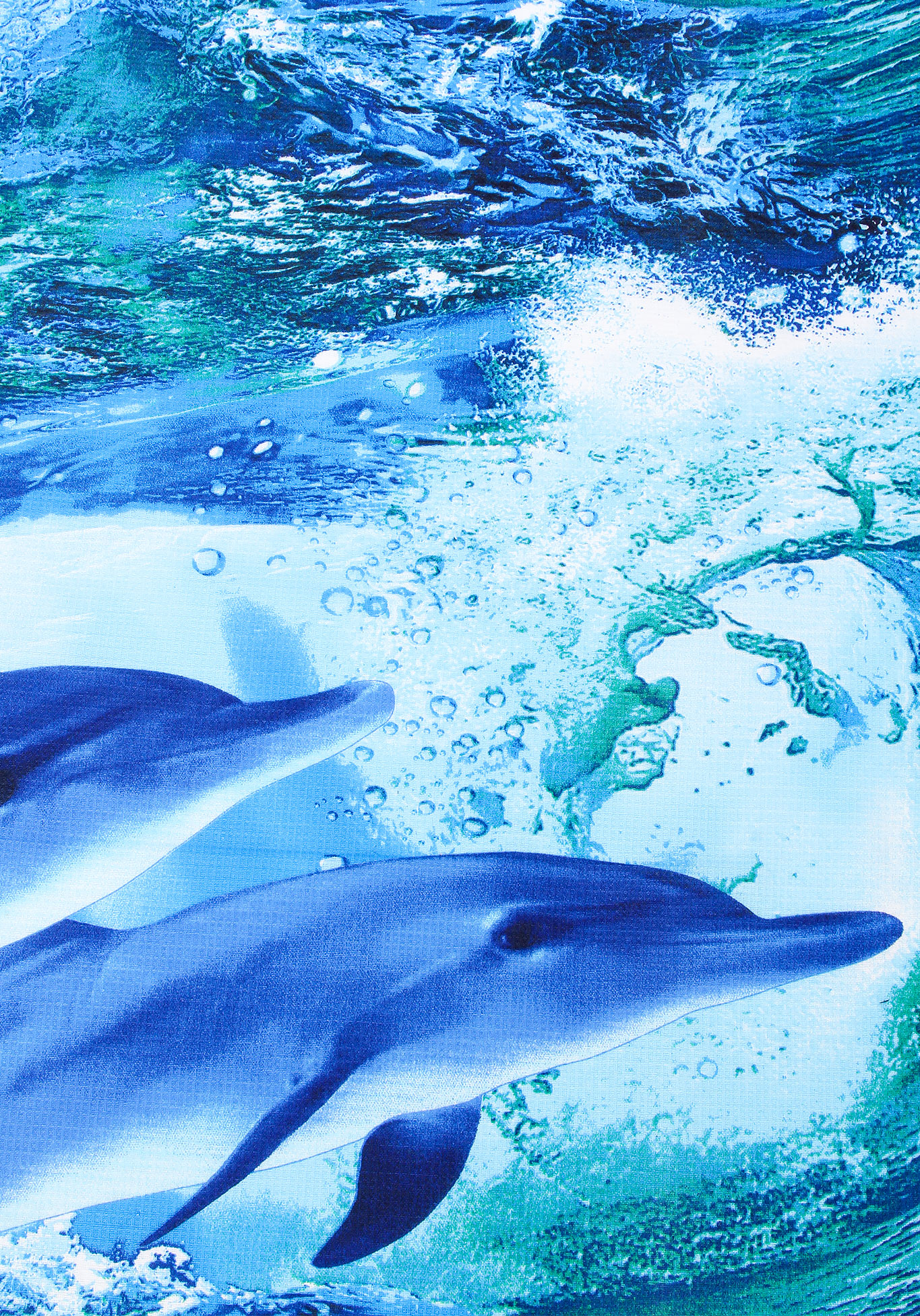 Полотенце вафельное «Дельфины» - фото 2
