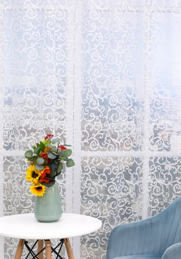 Тюль ажурный Сказка шир.  580, рис. 2