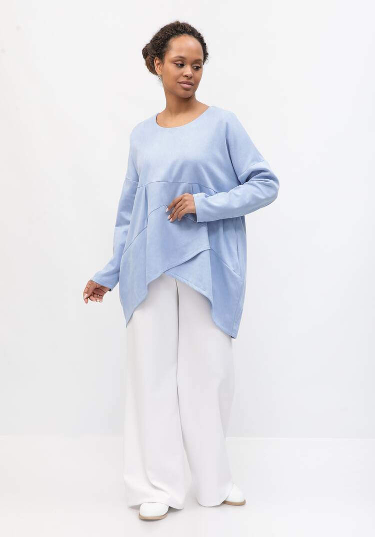 Туника из эко-замши шир.  750, рис. 9