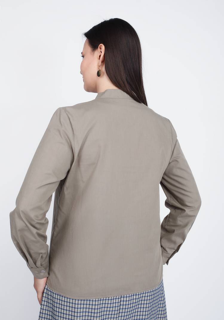 Рубашка с воротником стойка шир.  750, рис. 3