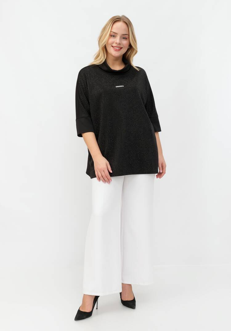 Блуза Жанна со стразами шир.  750, рис. 8