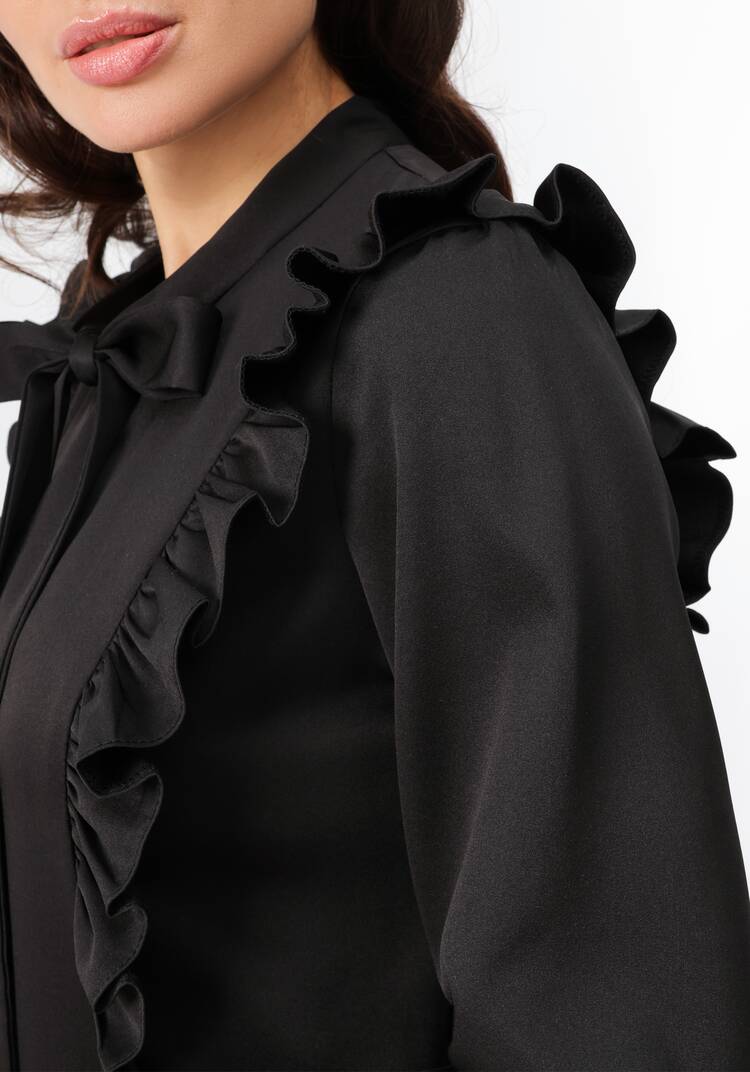 Платье с бантом свободного кроя шир.  750, рис. 16