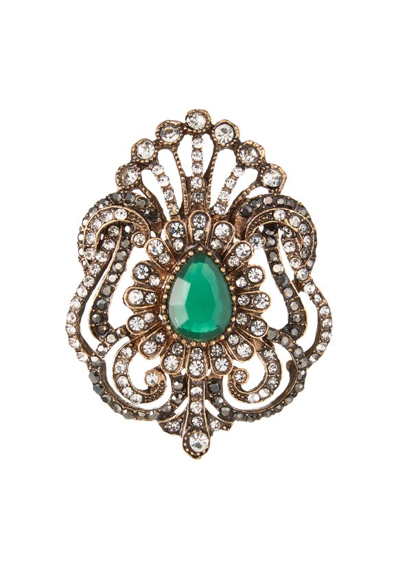 Брошь Королевская роскошь шир.  580, рис. 7