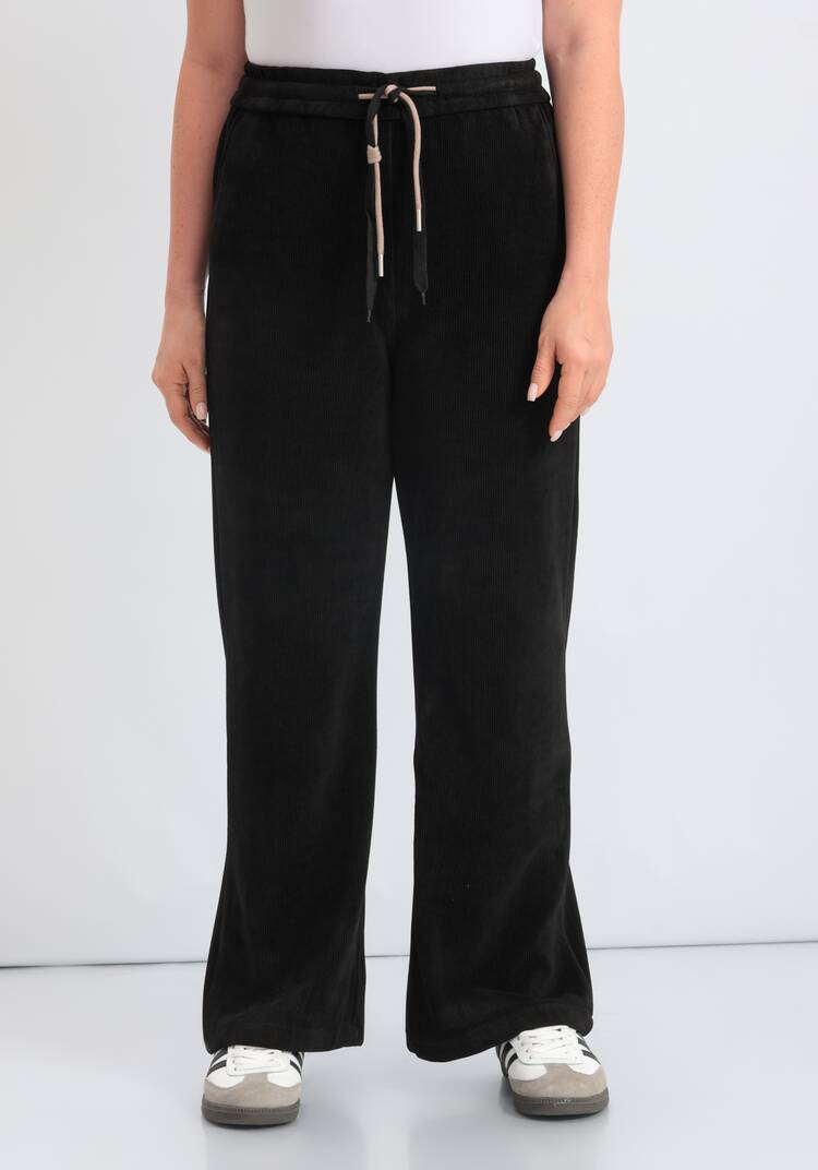 Брюки на резинке с кулиской Агата шир.  750, рис. 4