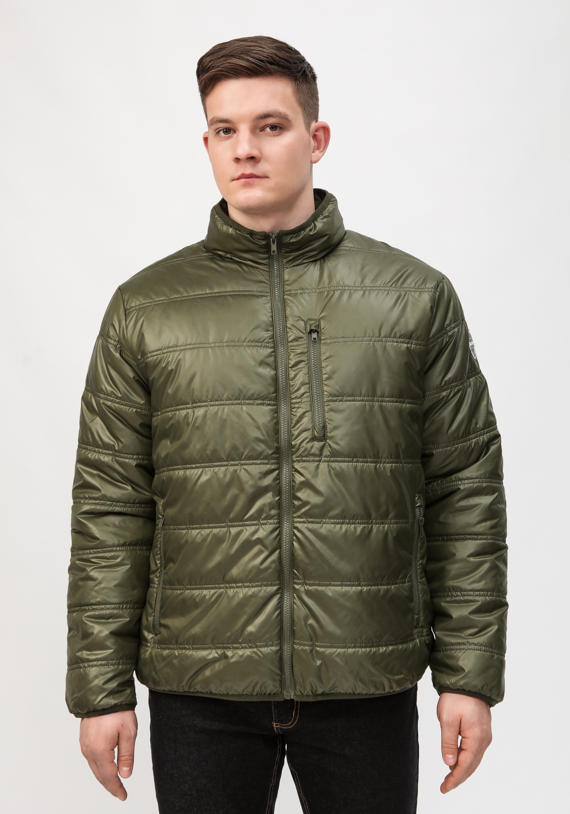 Куртка стеганая "Томас" Atlas for men, цвет зеленый, размер 54-56 - фото 4