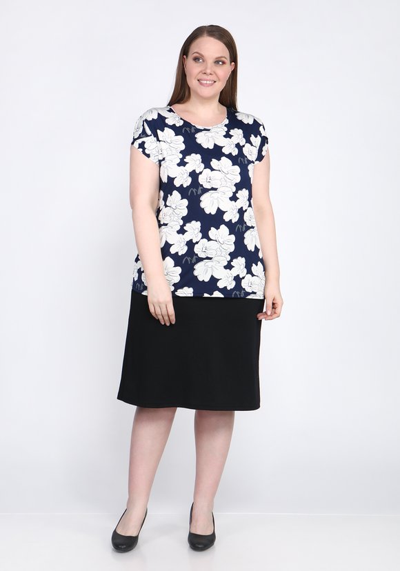 Блуза Универсальная красота шир.  580, рис. 13