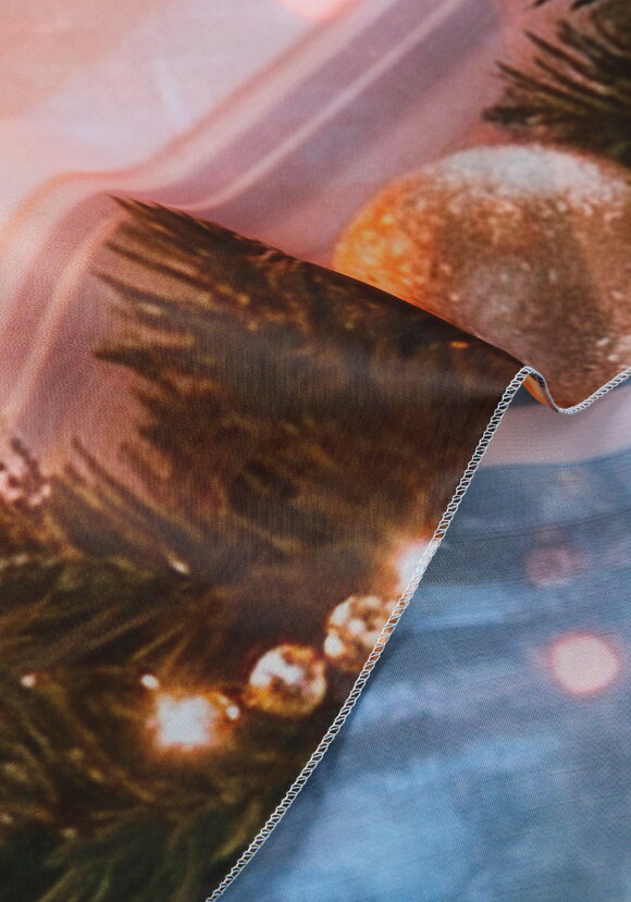 Штора Зимний сюжет шир.  580, рис. 15