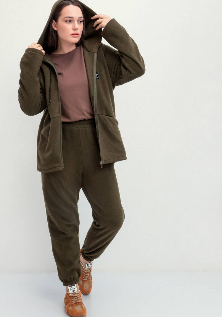 Толстовка из флиса с нашивкой на груди шир.  750, рис. 36