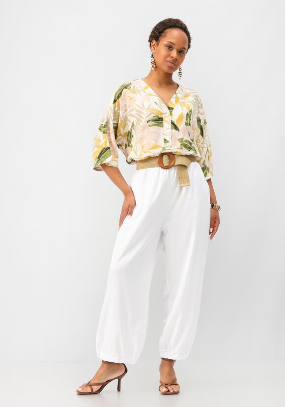 Брюки бананы на резинке с карманами шир.  580, рис. 10