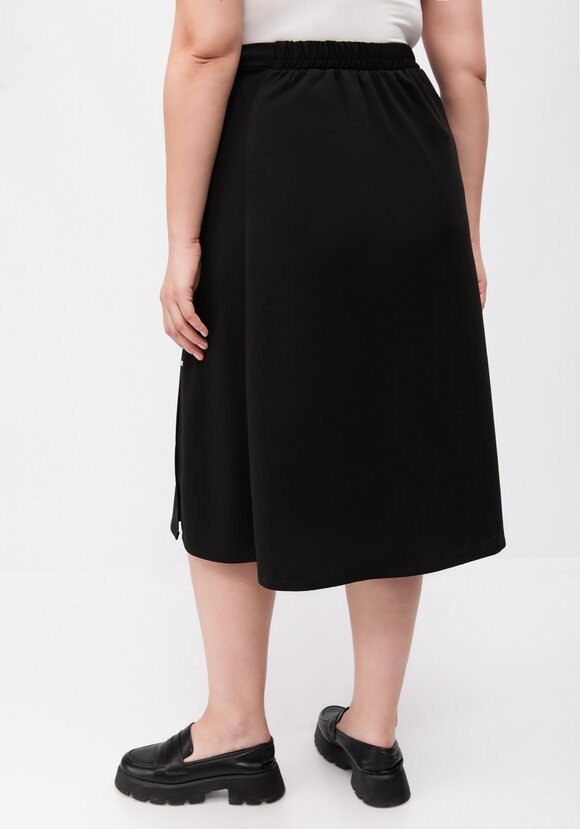 Юбка А-образного силуэта с пуговицами шир.  580, рис. 3