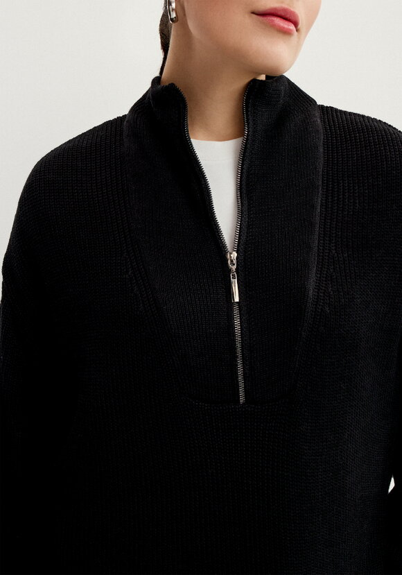 Свитер с высокой горловиной на молнии шир.  580, рис. 11