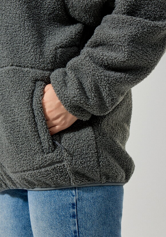 Куртка в стиле тедди с капюшоном шир.  580, рис. 6