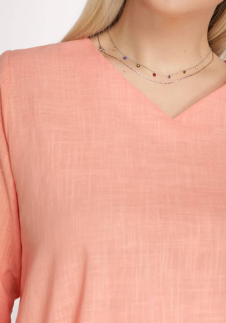 Туника свободного кроя Льняная палитра шир.  750, рис. 12