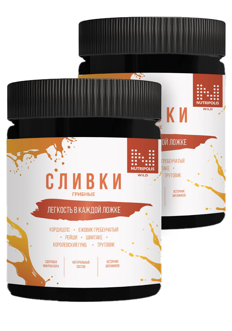 Грибные сливки с пробиотиками, 2 шт. шир.  750, рис. 1