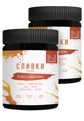 Грибные сливки с пробиотиками, 2 шт.