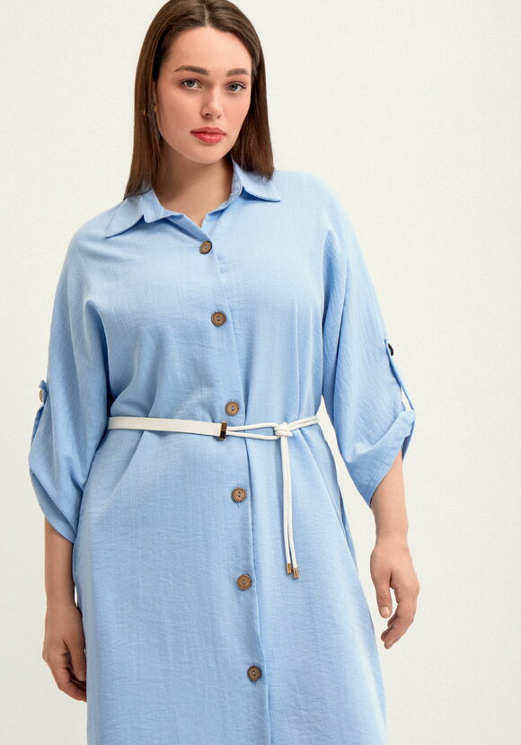 Платье-рубашка Виктория шир.  580, рис. 2