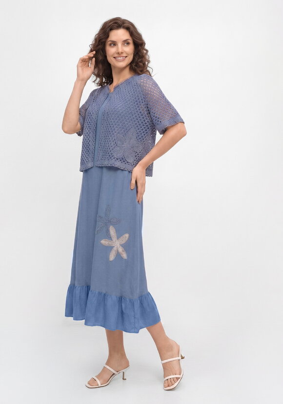 Платье с жакетом Шелби шир.  580, рис. 3