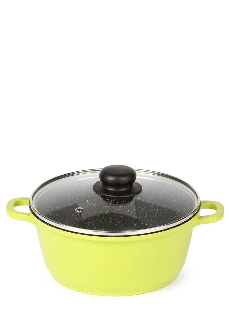 Кастрюля цветная, со стеклянной крышкой шир.  750, рис. 6