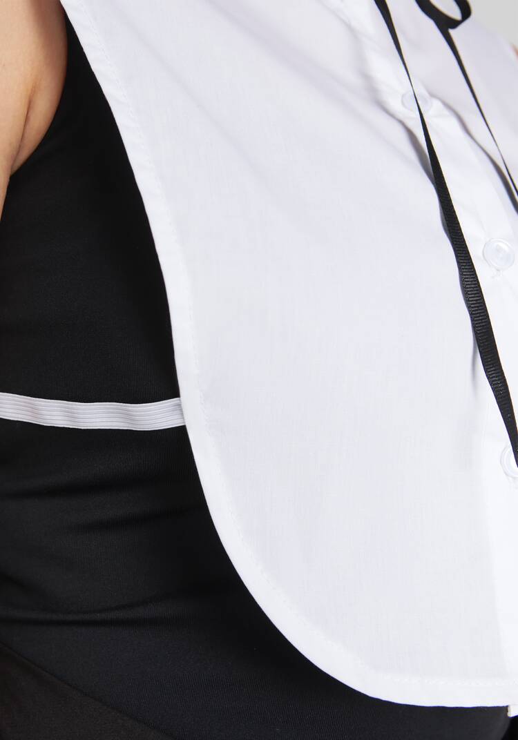 Манишка с воротником-стойкой шир.  750, рис. 5