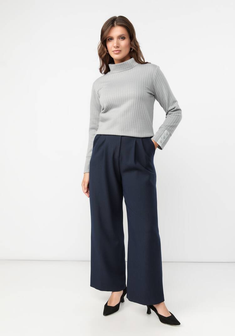 Водолазка с декором на рукавах шир.  750, рис. 19