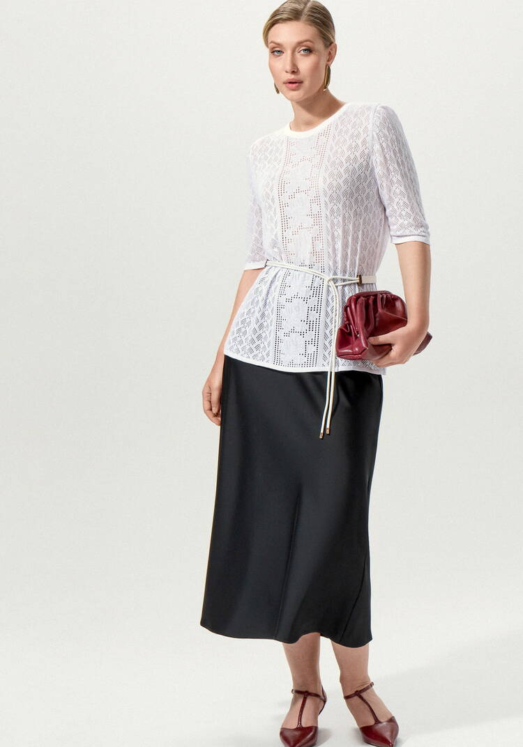 Джемпер с защипами на рукавах шир.  750, рис. 7