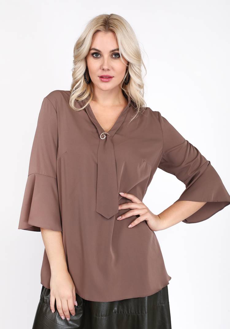 Блуза Неповторимый шарм шир.  750, рис. 9