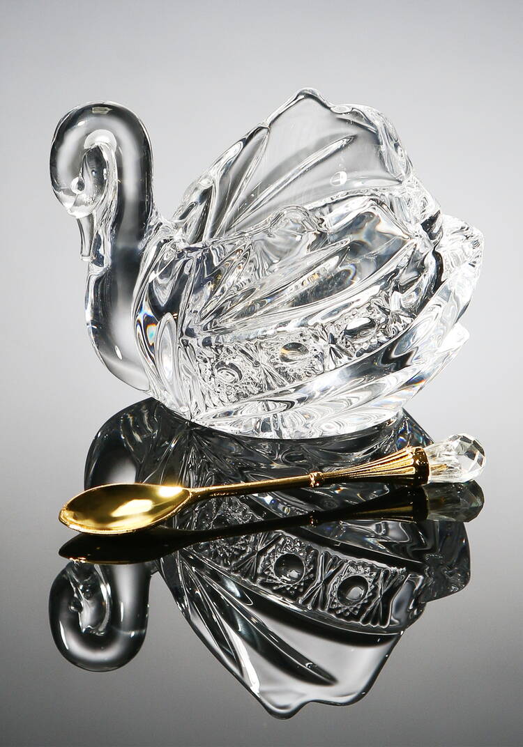 Набор для сервировки: икорница + маслёнка шир.  750, рис. 10