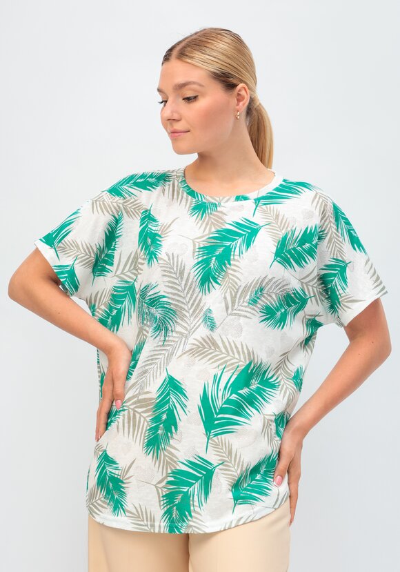 Футболка со стразами Нелли шир.  580, рис. 21