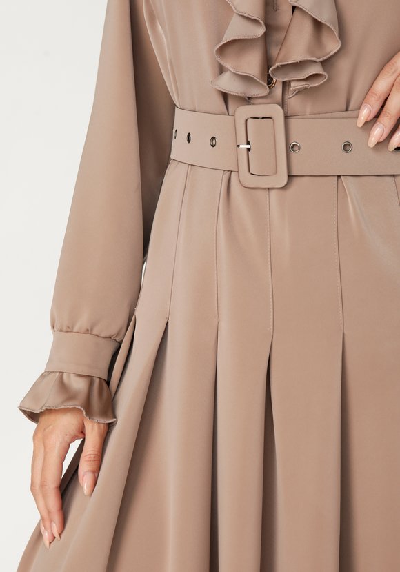 Платье из итальянского шелка шир.  580, рис. 8