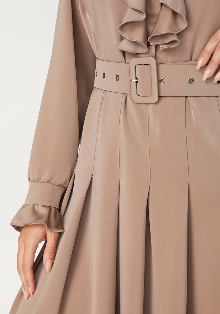 Платье из итальянского шелка шир.  750, рис. 8