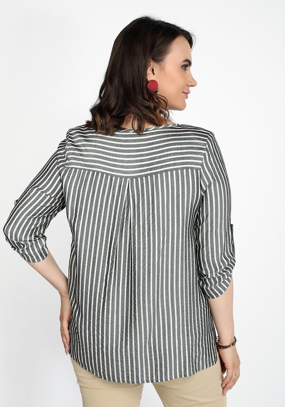 Блуза Стильная леди шир.  580, рис. 2