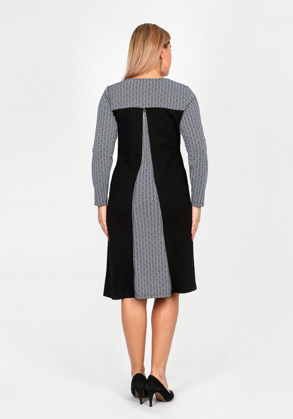 Платье с оригинальной спинкой шир.  580, рис. 8