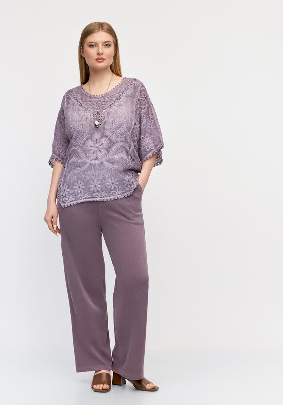 Блуза Ажурный флер шир.  580, рис. 20