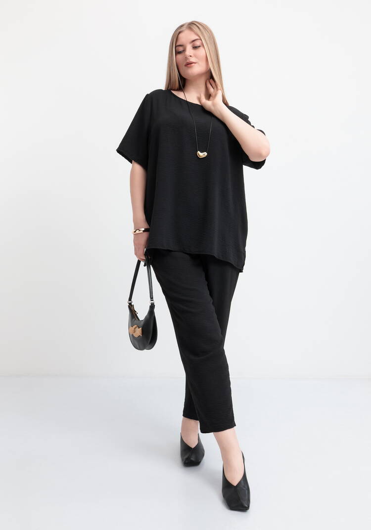 Костюм с брюками из легкой ткани шир.  750, рис. 25