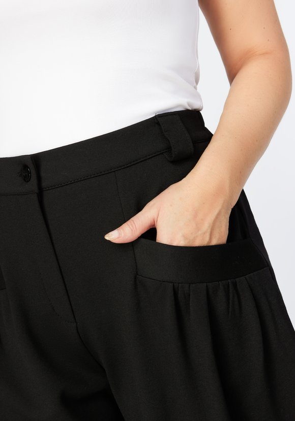 Брюки женские бананы свободного кроя шир.  580, рис. 2