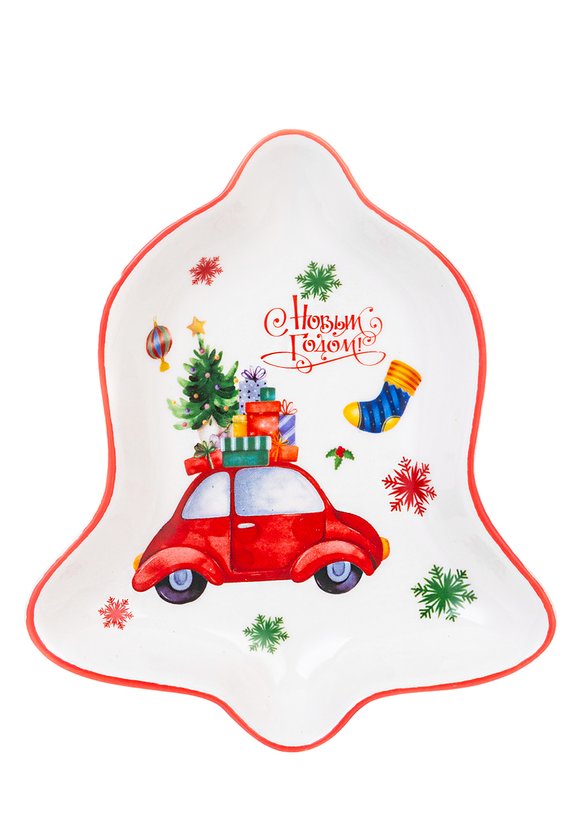 Набор из 2-х сервировочных фигурных тарелок шир.  580, рис. 1