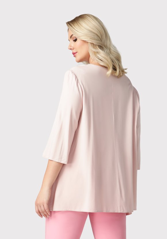 Блуза свободного кроя на пуговичках шир.  580, рис. 17