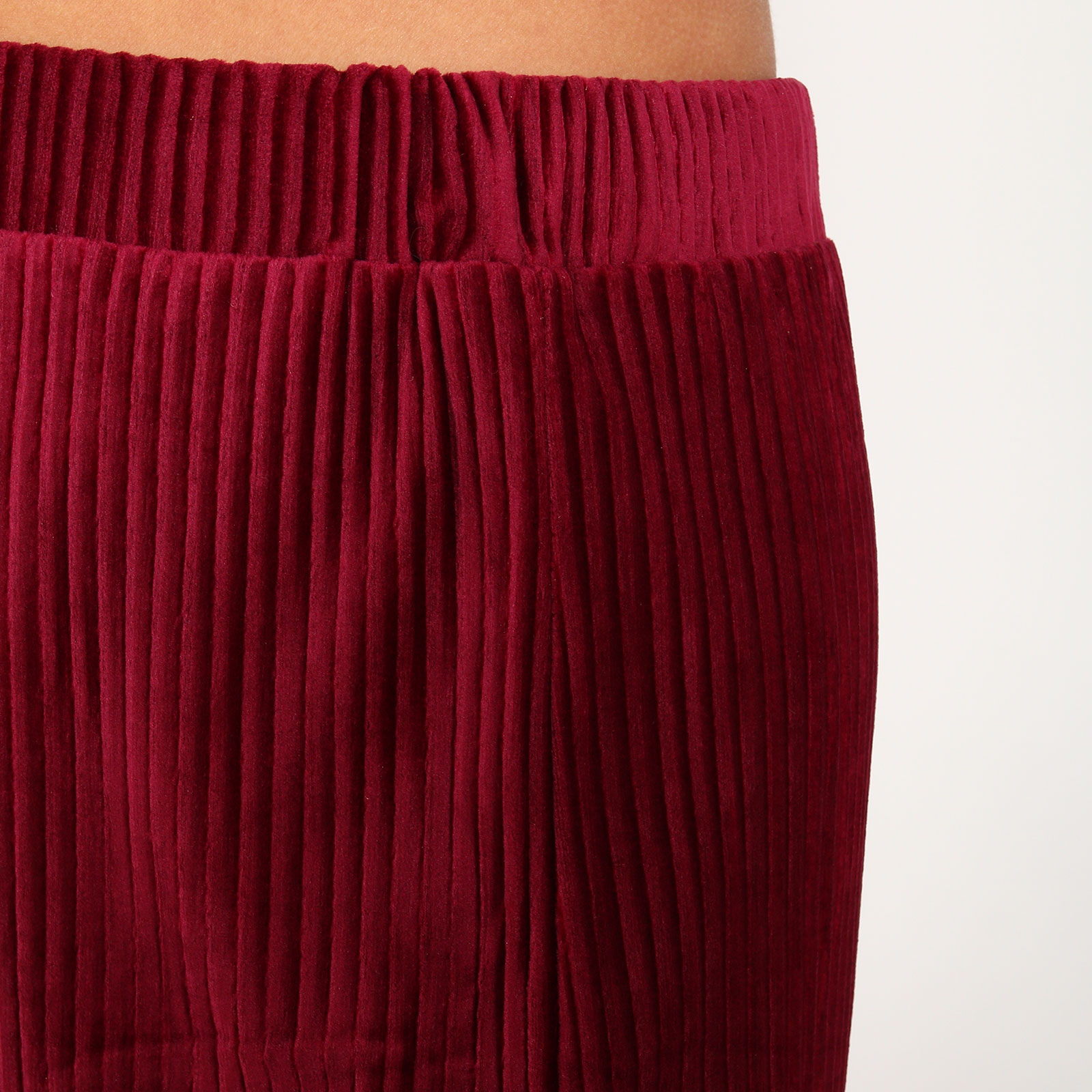 Юбка-миди из бархатной ткани Lina, размер 58, цвет красный - фото 9