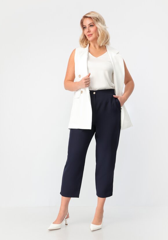 Брюки 7/8 с карманами шир.  580, рис. 9