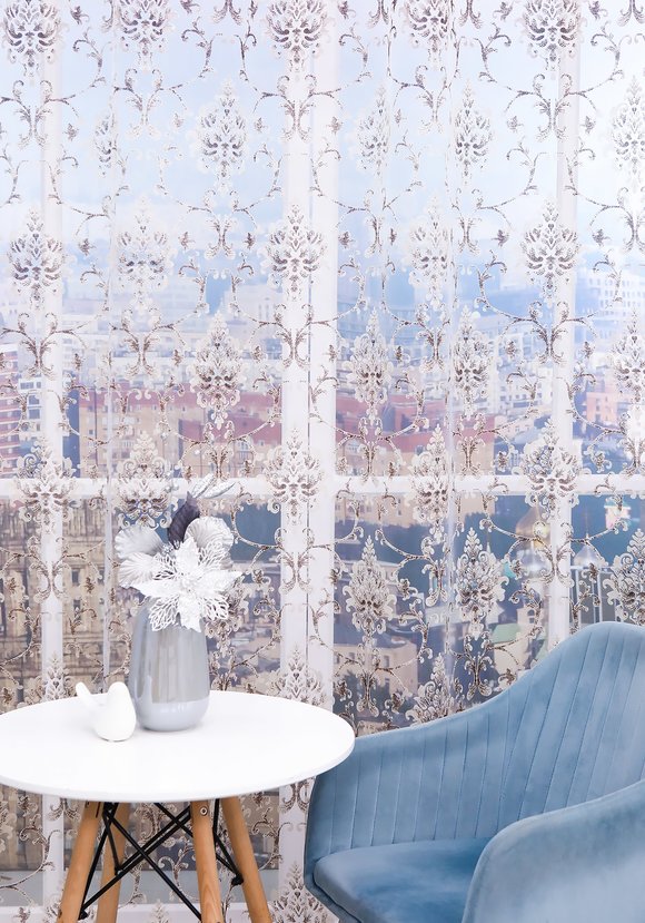 Тюль- органза Версалина шир.  580, рис. 8