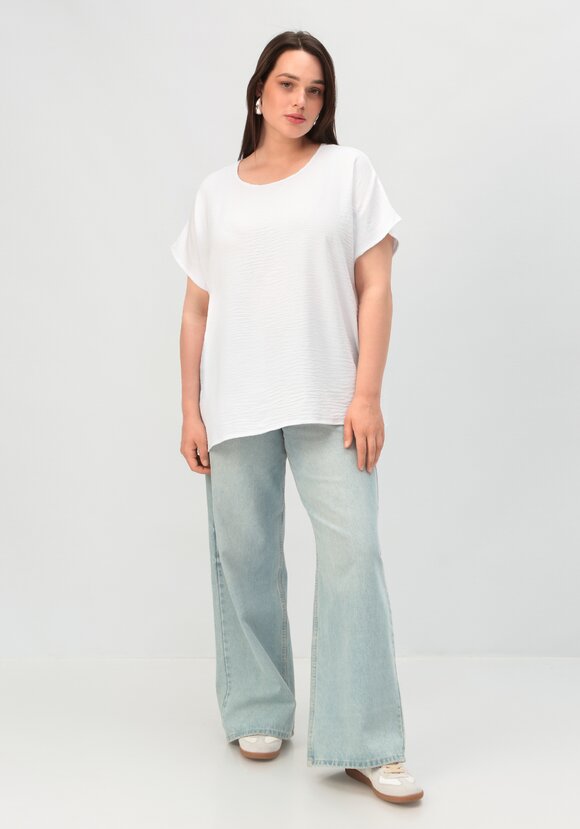 Блуза базовая со спущенной линией плеча шир.  580, рис. 10