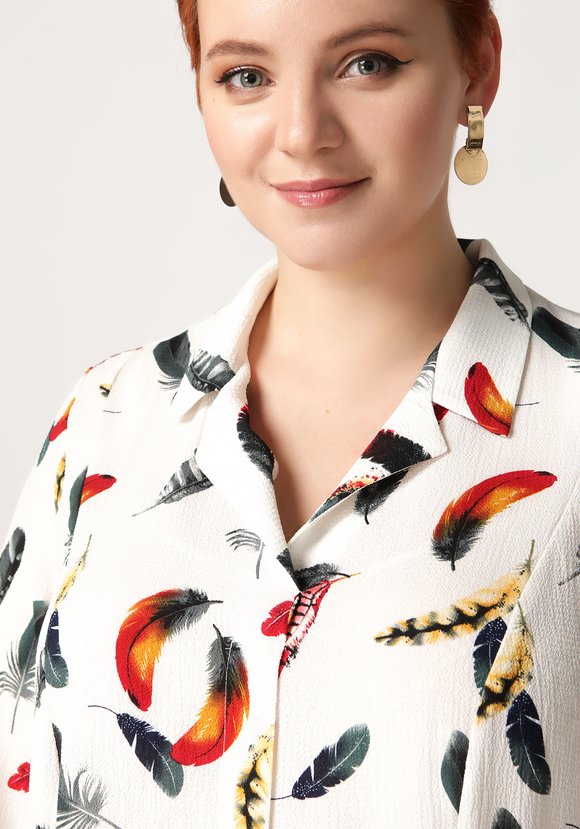 Блуза Яркая звезда шир.  580, рис. 2