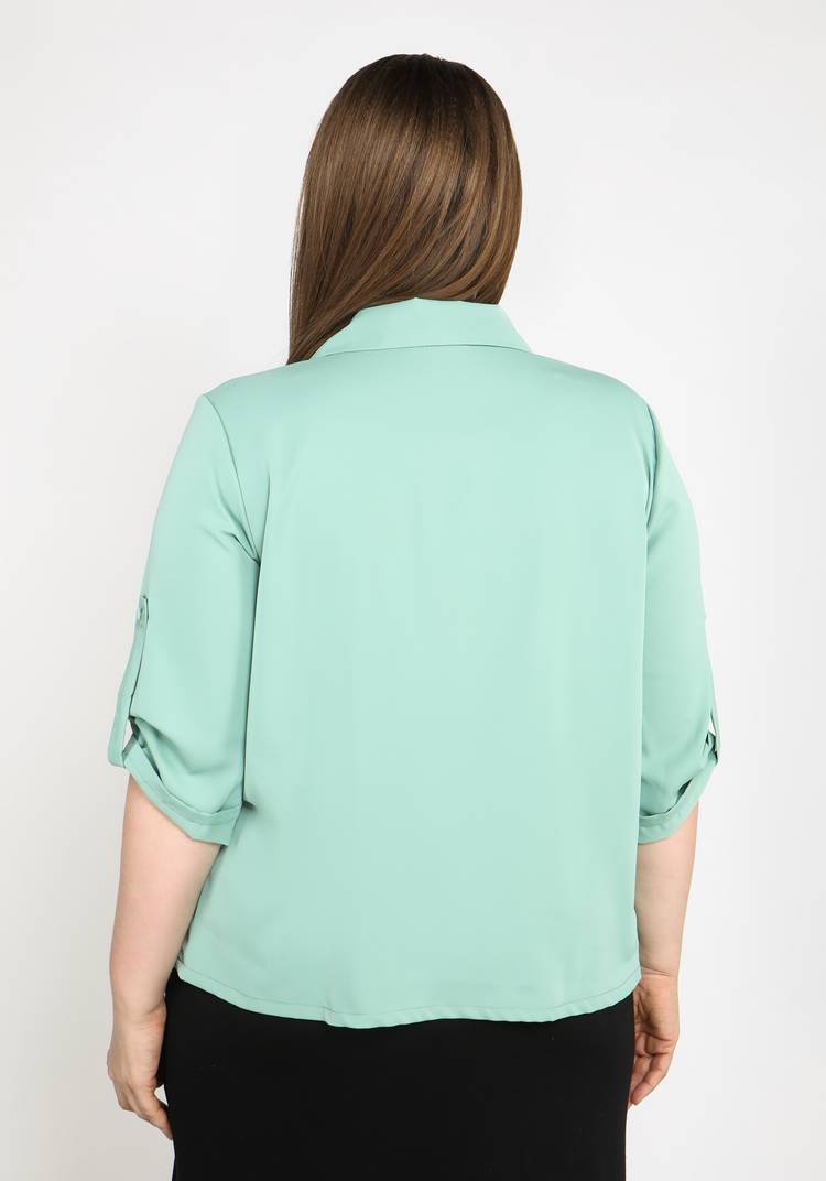 Блуза на кулиске София шир.  750, рис. 6