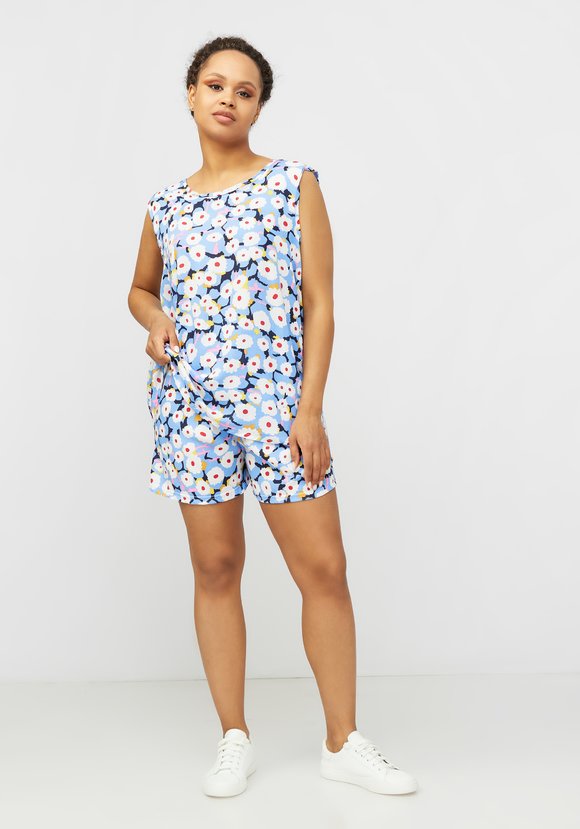 Комплект из майки и шорт Виолетта шир.  580, рис. 25