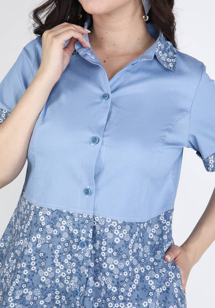 Платье в стиле сафари шир.  750, рис. 4