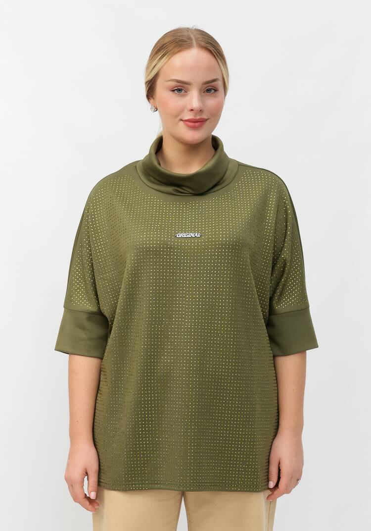 Блуза Жанна со стразами шир.  750, рис. 16