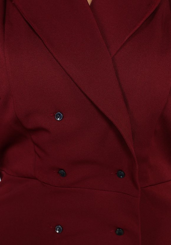 Платье на запах с лацканами шир.  580, рис. 3