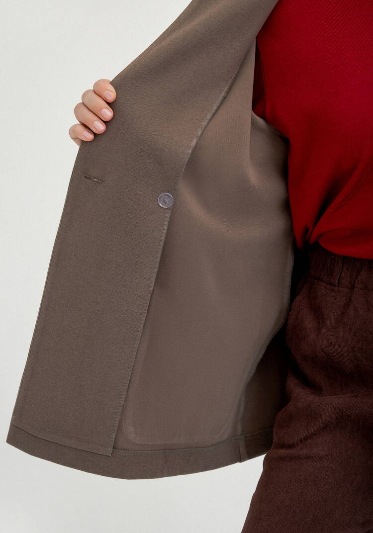 Пальто укороченное шир.  750, рис. 16