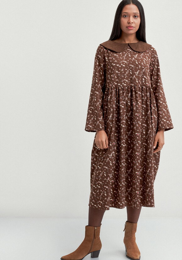 Платье оверсайз с круглым воротником шир.  580, рис. 13