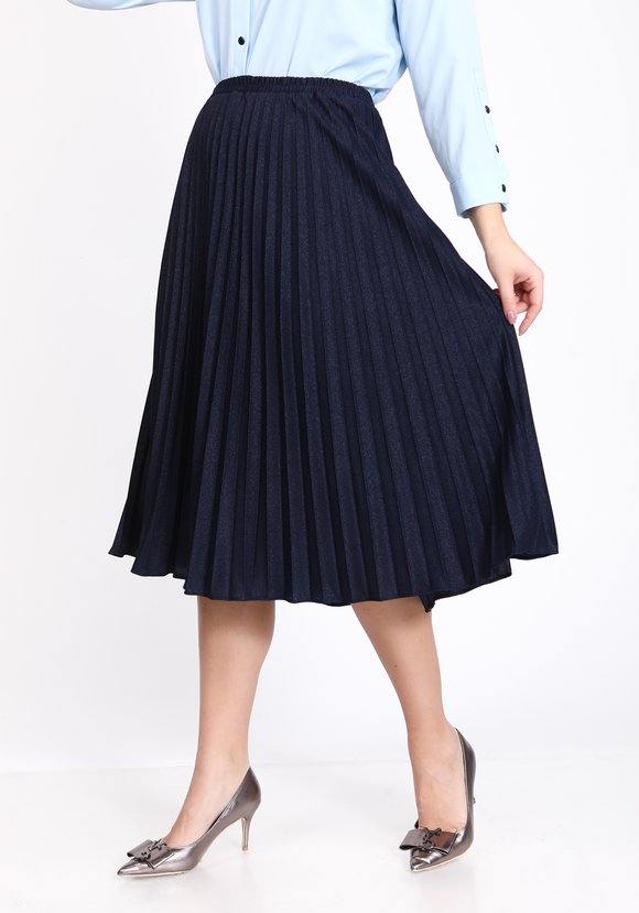 Юбка гофре из трикотажной ткани шир.  580, рис. 5